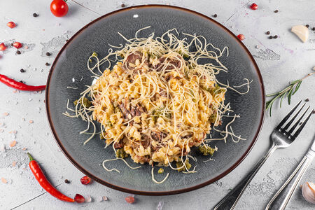 Ризотто с томленой телятиной