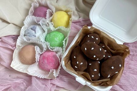 Комбо №13 пирожное Картошка и моти ассорти 2.0