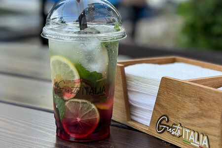 Мохито клубничный