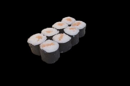 Мини с лососем