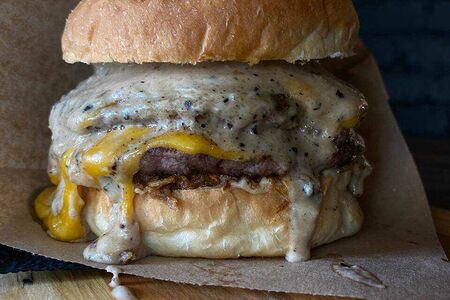 Бургер #5 Дабл Пеппер Джек