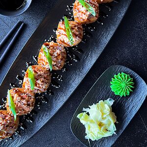 Ролл темпура Краб спайси