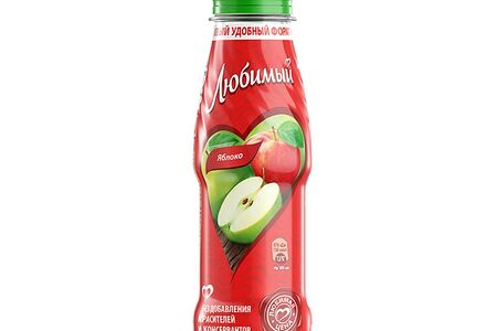 Сок Любимый Яблоко