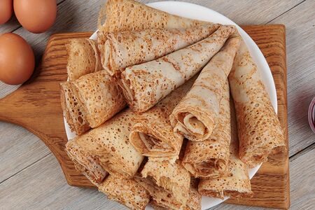 Блины кружевные