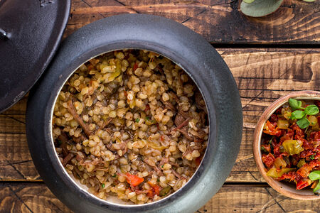 Гречневая каша с мясом