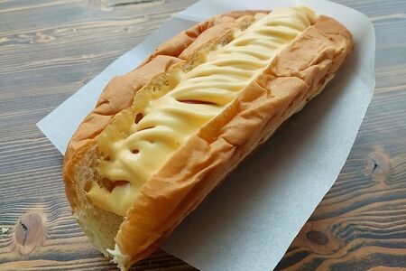 Хот-дог Детский Сырный куриный