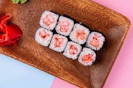 Маки-ролл с креветкой