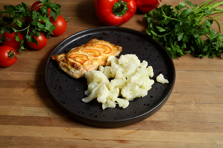 Капуста цветная припущенная 100г