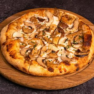 Картофельная лепешка с ароматными белыми грибами