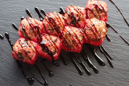 Запеченный ролл Шиитаке-терияки