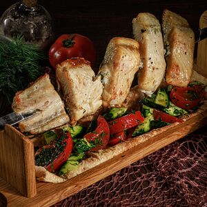 Шашлык из осетра