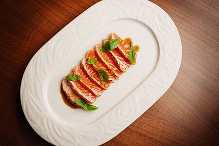 Татаки из лосося