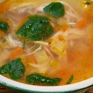 Суп куриный с птитимом