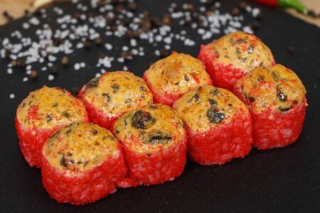 Мариока с угрем спайси