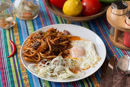 Лагман жареный 