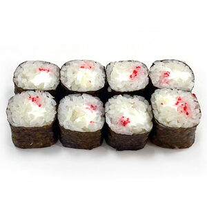 Маки с сыром и икрой