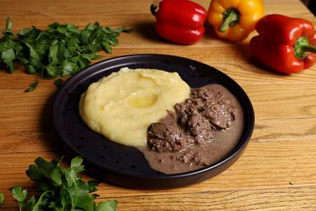 Бефстроганов из говядины