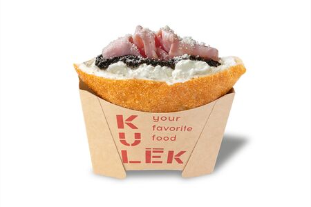 Прошутто котто, трюфельная паста и страчателла