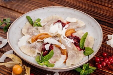 Вареники с вишней