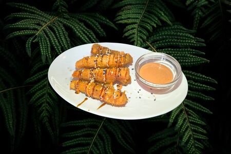 Лосось темпура