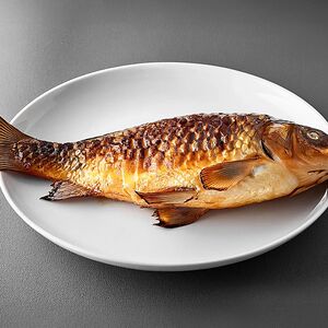 Сазан на мангале