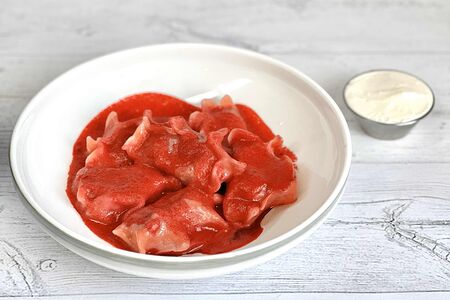 Вареники с вишней