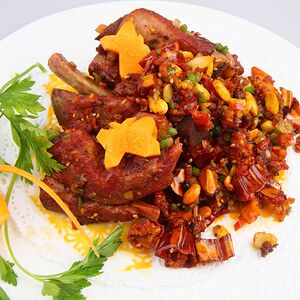 Жареные ребрышки со специями