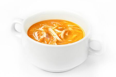 Суп-лапша домашняя с курицей