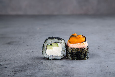 Запеченный с мидиями