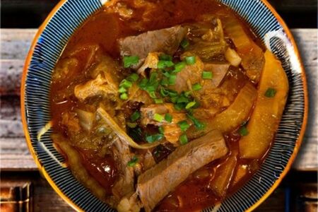 Лагман с телятиной