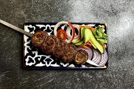 Шашлык-рулет из говядины