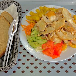 Шаурма с гарниром