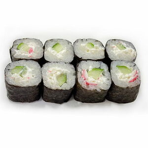 Маки крем краб и огурец