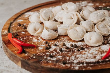 Пельмени ручной лепки