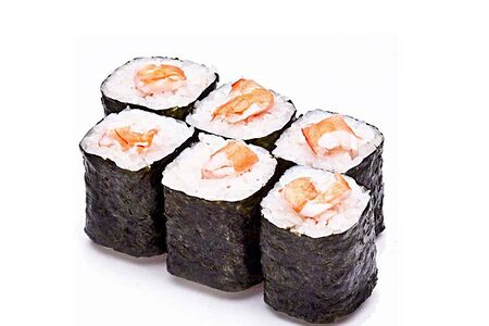 Классический ролл с креветкой