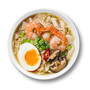 Рамен с морепродуктами