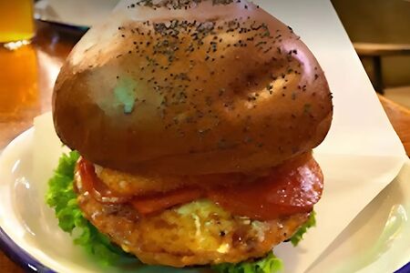 Биг Russian бургер с курицей