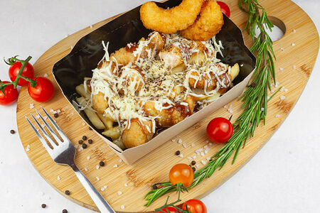 Фри бокс с креветками