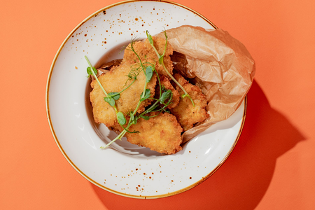 Наггетсы с кетчупом