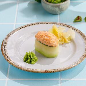 Острые суши с крабом