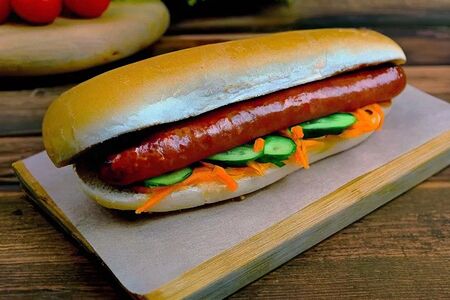 Хот-Дог с охотничьей колбаской