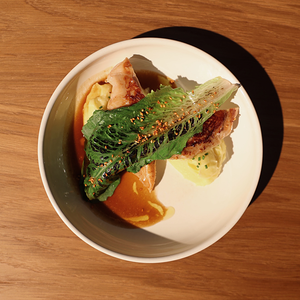 Филе цыпленка с картофельным пюре