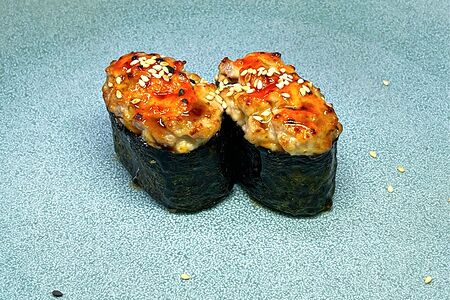Суши, запеченные с тунцом