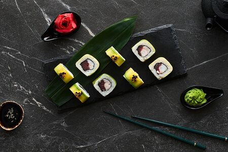 Тунец Эбби с авокадо