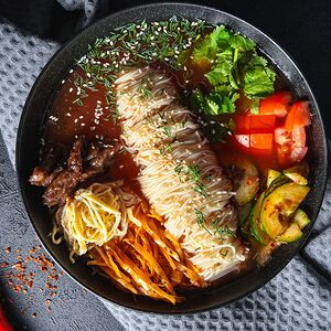 Суп Кукcу с говядиной