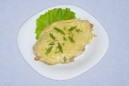 Грудка с сыром в сливочном соусе