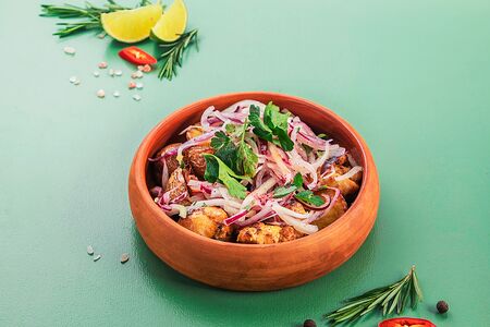 Оджахури из куриного бедра