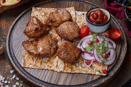 Шашлык из cвинoй шейки