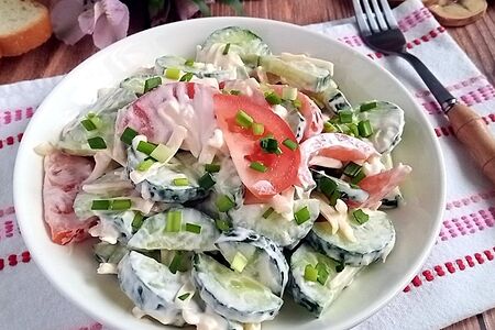 Салат Вегетто со сметаной