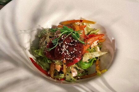 С курицей и вялеными томатами